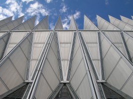 Air Force Academy Chapel walls