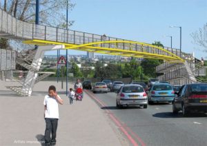 Perryn Road Footbridge