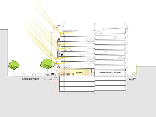 santa monica structure