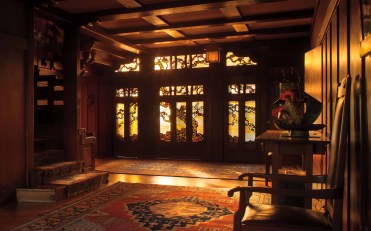 Front Door.  The Gamble House.