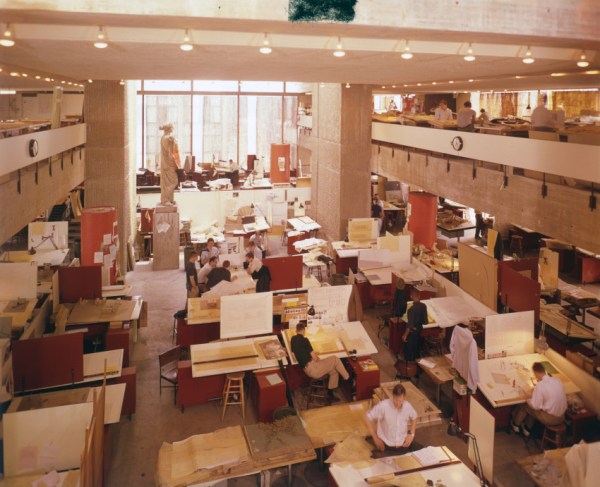Art and Architecture building 4th and 5th floor studios, 1963