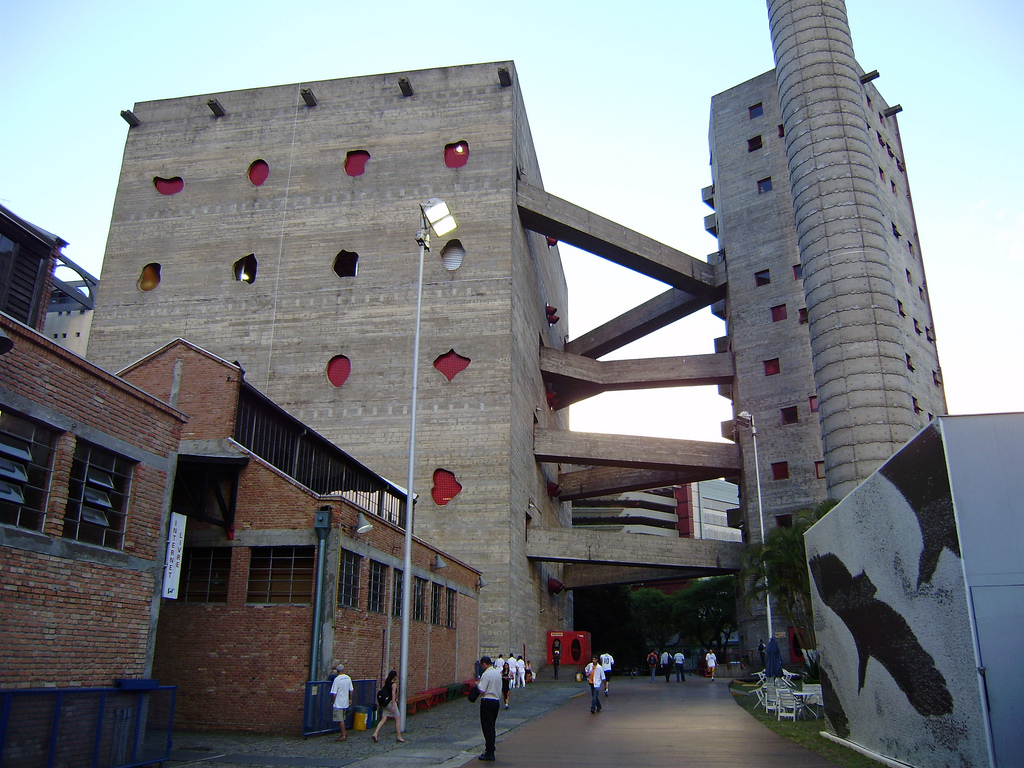 Sesc Pompeia exterior