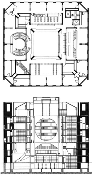Exeter Library Drawing